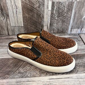 Women's Leopard Slip On Shoes